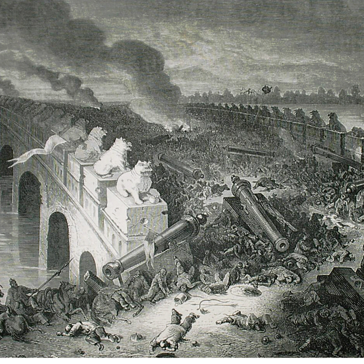 cover art for Britain and China in the Opium Wars