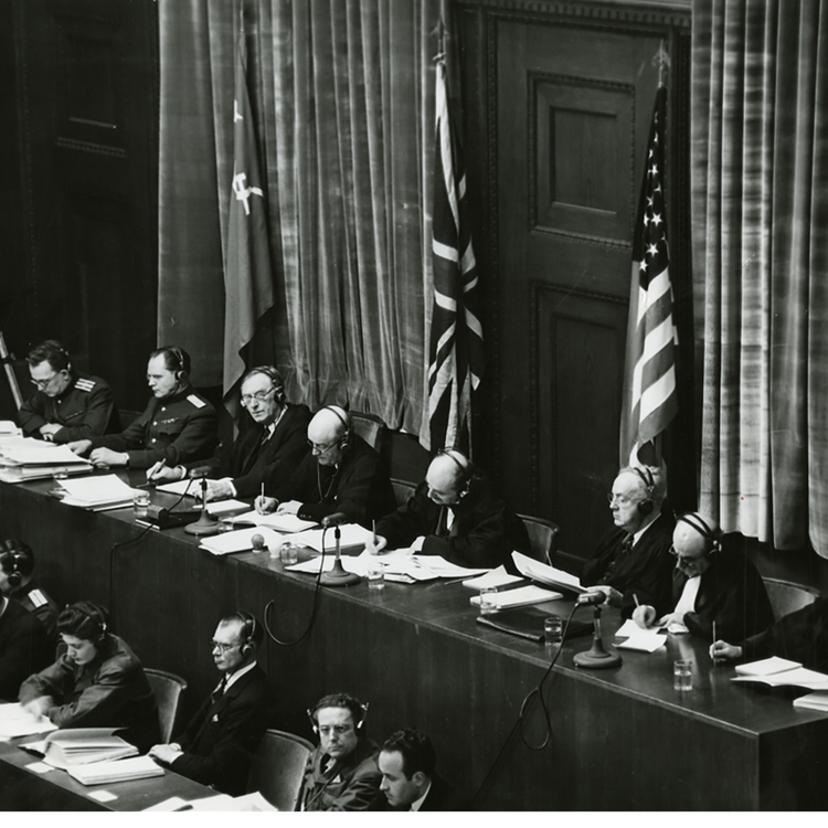 cover art for The Nuremberg Trials