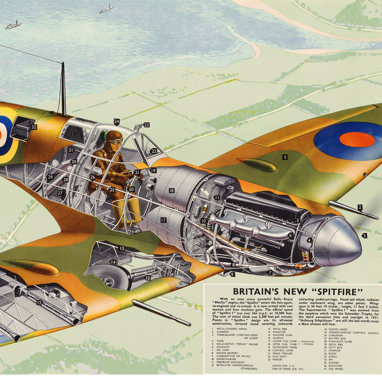 cover art for Spitfires: The Kids Who Built Them