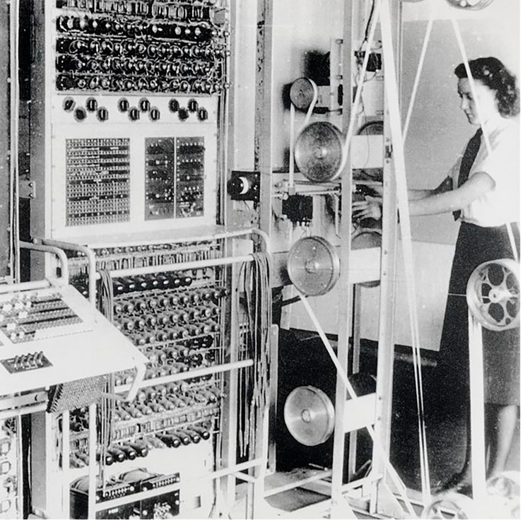 cover art for The Bletchley Girls