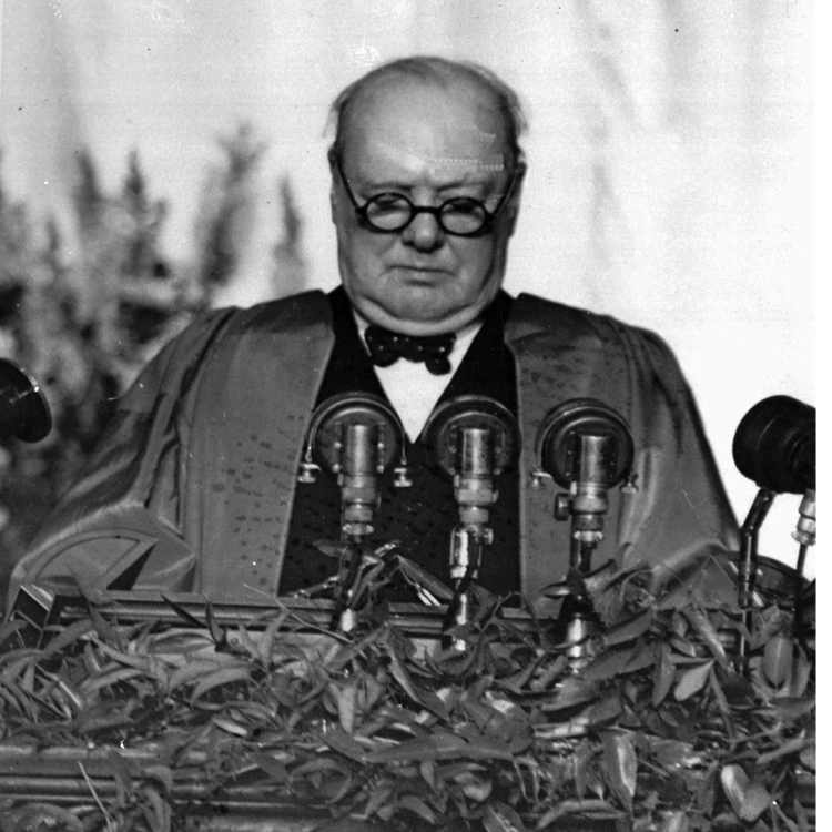 cover art for Churchill and the Iron Curtain