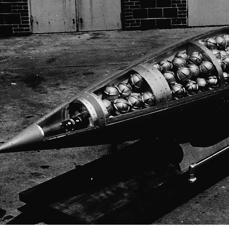 cover art for Cluster Bombs: A History