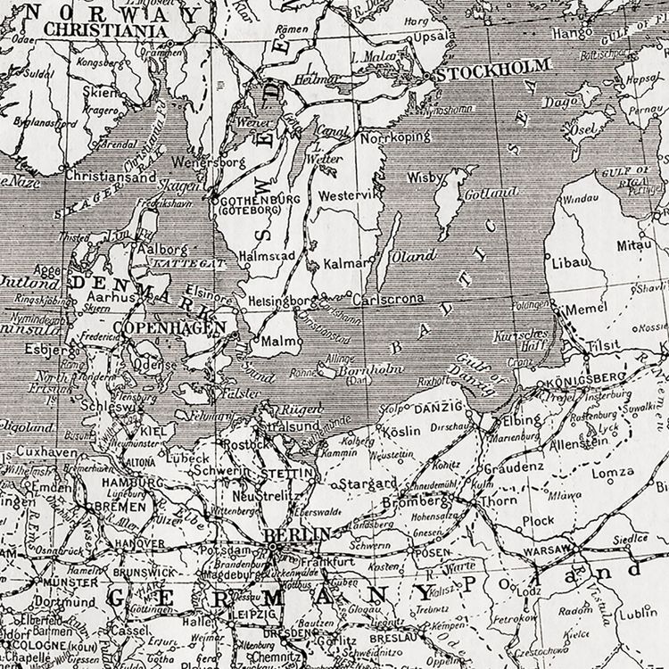 cover art for 1945 Soviet Occupation of Bornholm