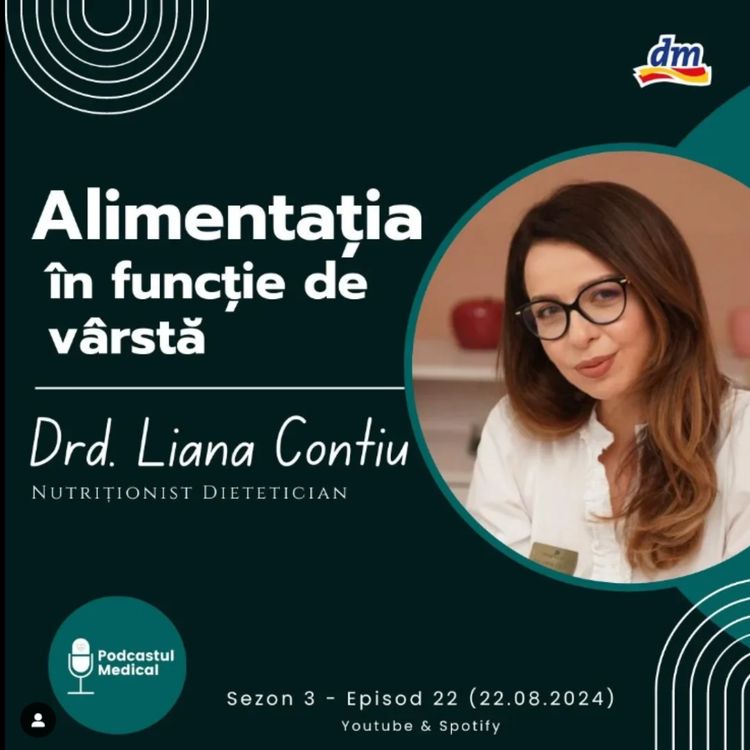 cover art for Alimentatia in diferitele etape ale vietii | Drd. Liana Contiu