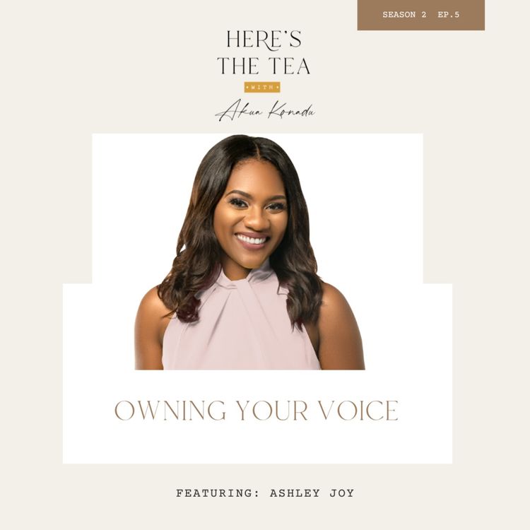 cover art for Owning Your Voice with Ashley Joy
