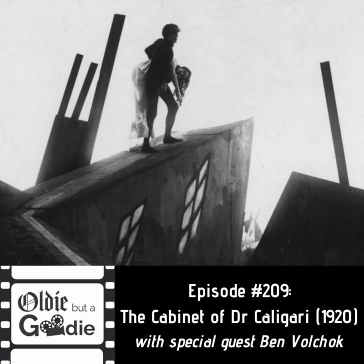 cover art for #209: The Cabinet of Dr. Caligari (1920) (with Ben Volchok)