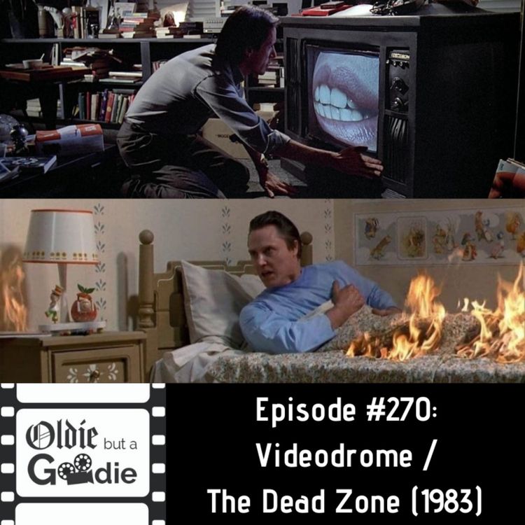 cover art for #270: Videodrome / The Dead Zone (1983)