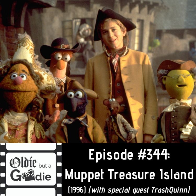 cover art for #344: Muppet Treasure Island (1996) (with TrashQuinn)