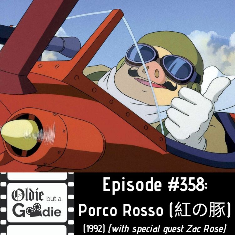 cover art for #358: Porco Rosso (紅の豚) (1992) (with Zac Rose)