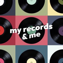cover art for My Records and Me Podcast