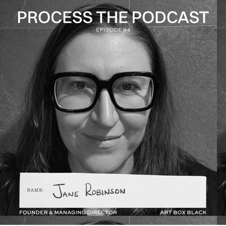 cover art for Building Integrity in the Creative Industry with Art Box Black's Jane Robinson