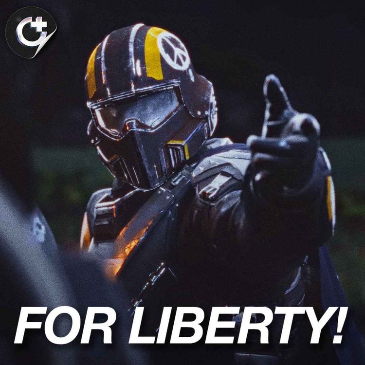 cover art for #192 - For Liberty! A Helldivers Film - Fan Passion Versus Studio Adaptations