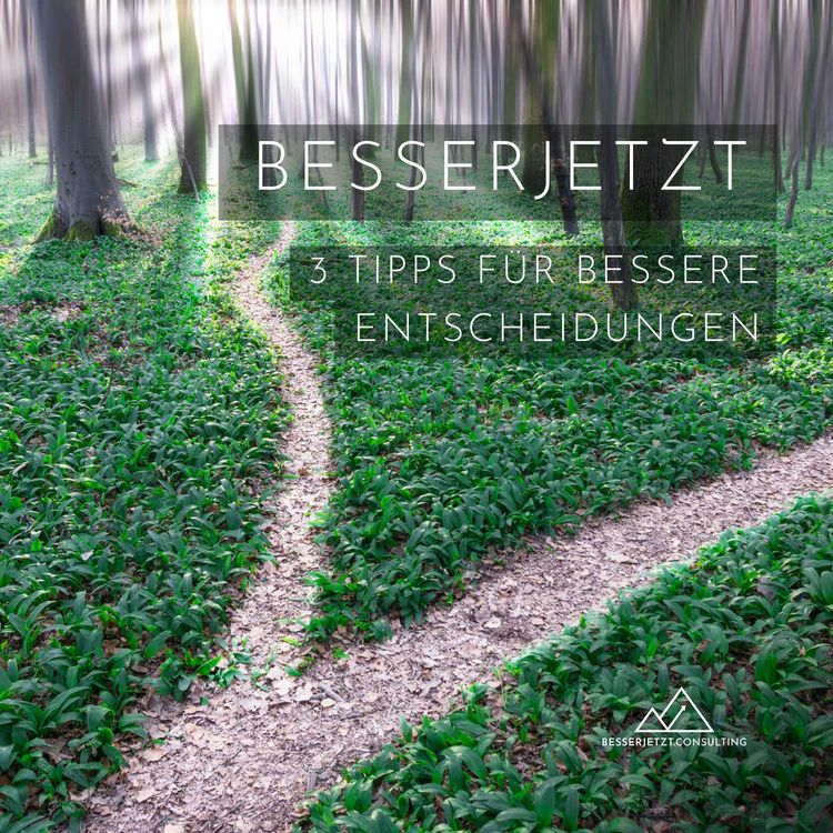 cover art for 3 Tipps für bessere Entscheidungen