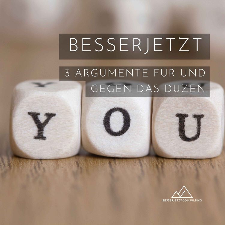 cover art for 3 Argumente für und gegen das Duzen