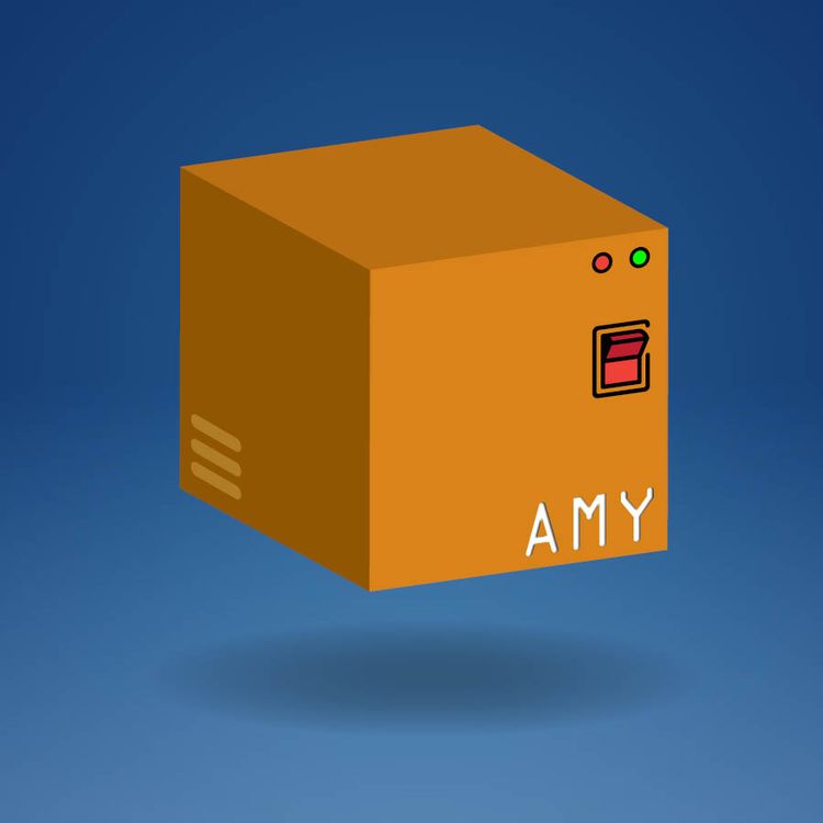 cover art for Amy the robot wants my job, but she's no match for me