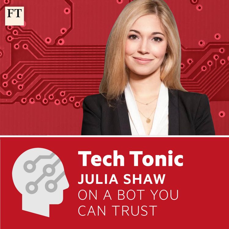 cover art for Julia Shaw on a bot you can trust