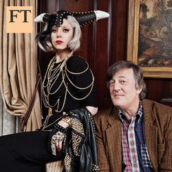 cover art for Stephen Fry and Lady Gaga: In conversation
