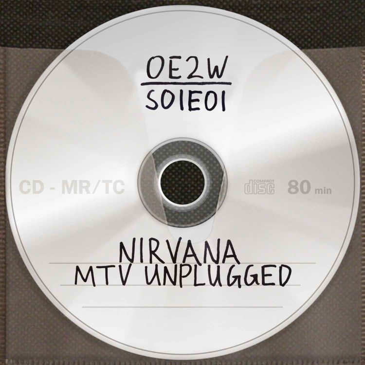 cover art for Nirvana's MTV Unplugged in New York (1994)