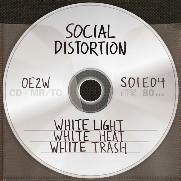 cover art for Social Distortion's White Light, White Heat, White Trash
