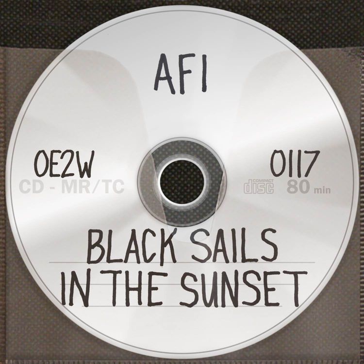 cover art for AFI's Black Sails in the Sunset