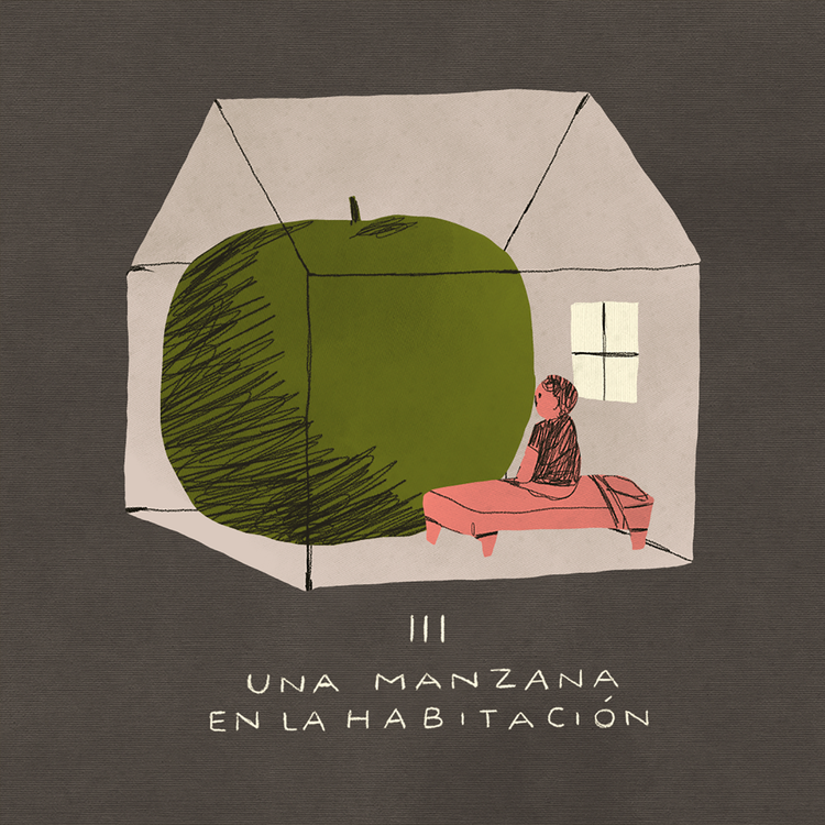 cover art for Una manzana en la habitación