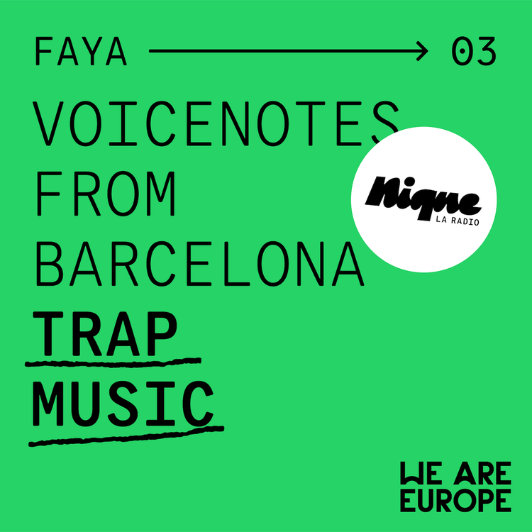cover art for Voicenotes from Barcelona : trap music