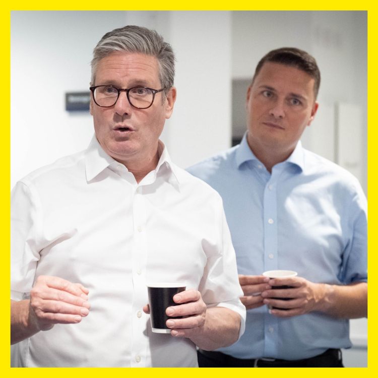 cover art for Who will move first: Streeting or Burnham?