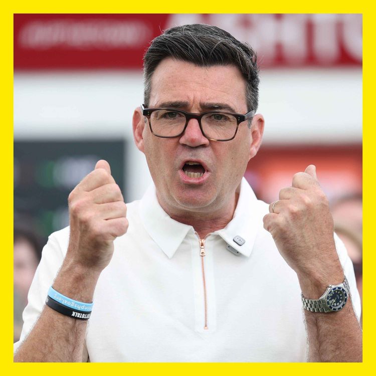 cover art for Paranoia in the Labour Party: the Andy Burnham enigma