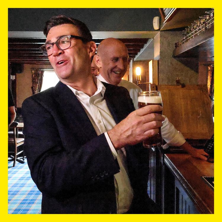 cover art for Andy Burnham's week of maximum vibes 