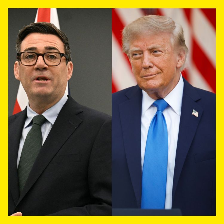 cover art for Trump and Burnham meet: what could go wrong?