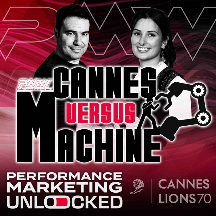 cover art for Cannes vs Machine: Amazon Ads on media magic, with JP Morgan and frog