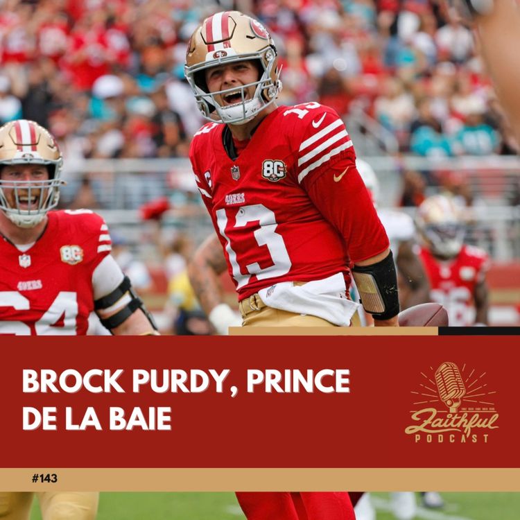 cover art for #143 - Brock Purdy, prince de la Baie