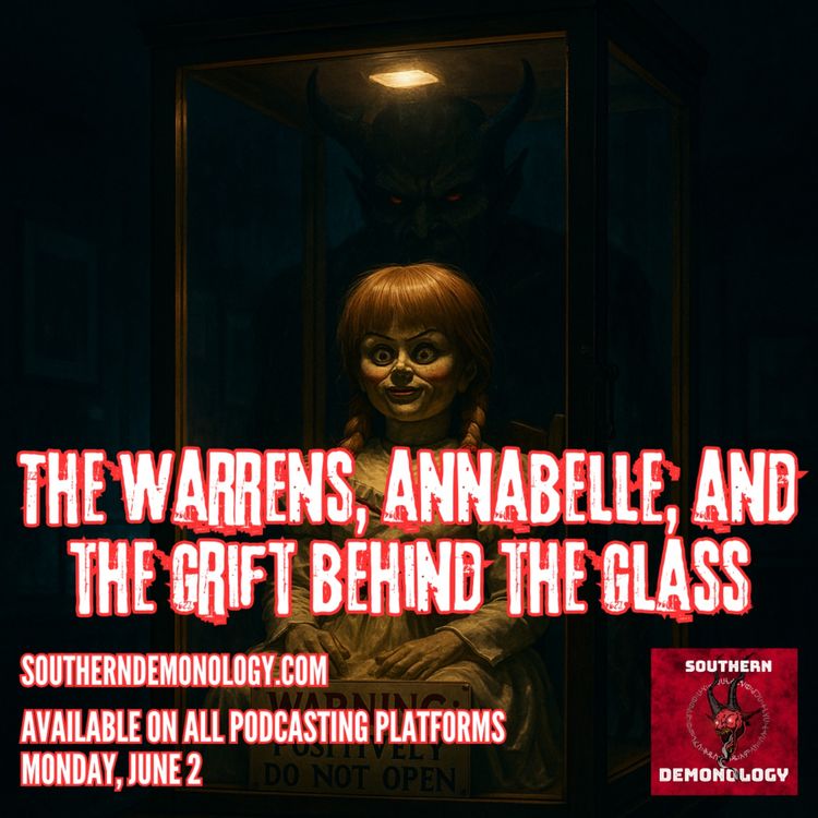 cover art for The Warrens, Annabelle, and the Grift behind the Glass