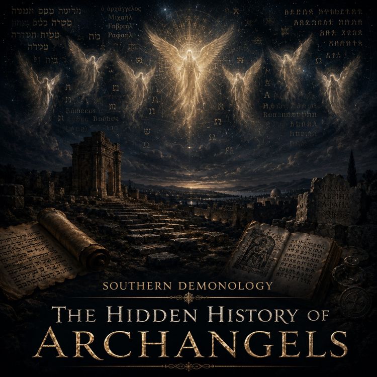 cover art for The Hidden History of Archangels
