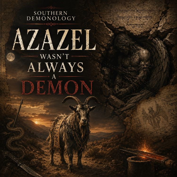 cover art for Azazel wasn't Always a Demon