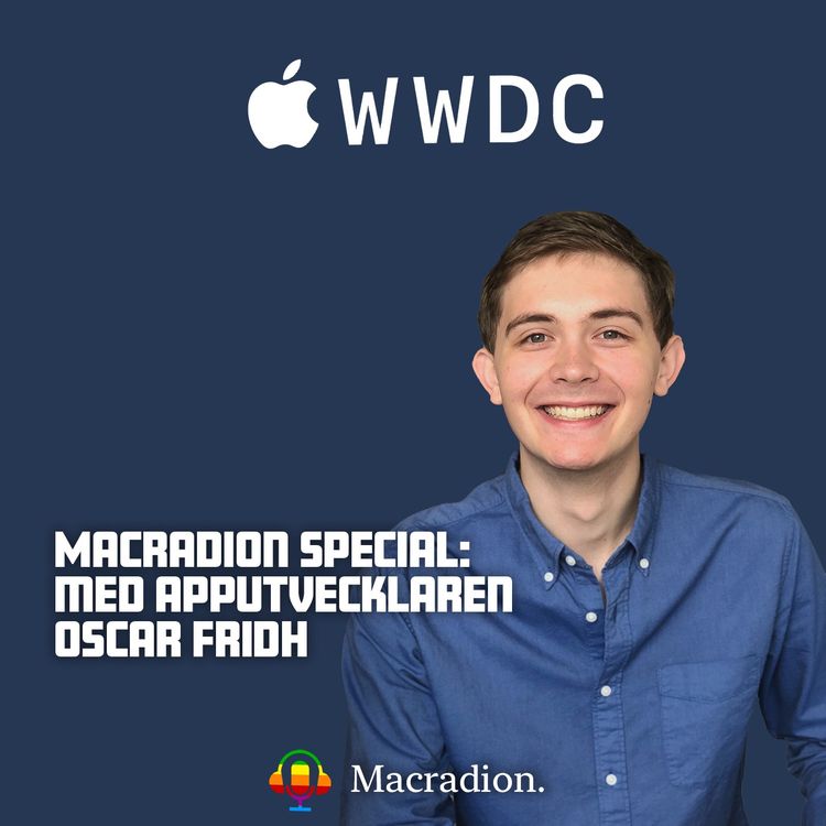 cover art for Macradion special - med apputvecklaren Oscar Fridh