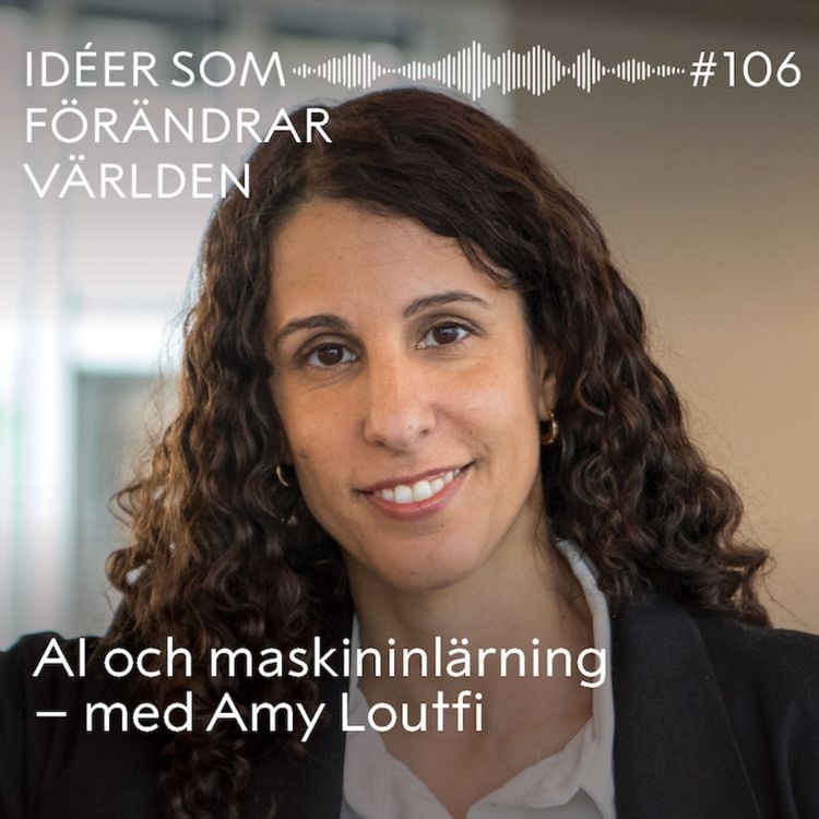 cover art for AI och maskininlärning – med Amy Loutfi