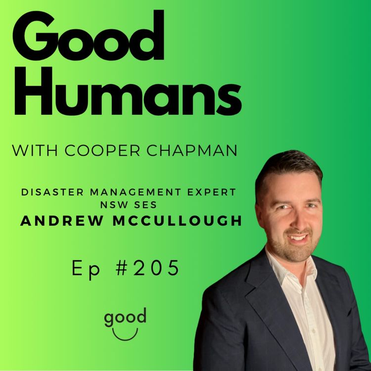 cover art for #205 Andrew McCullough - How We Can All Be Better Prepared for Disasters