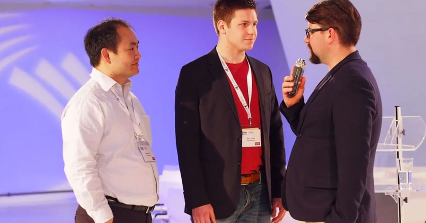 cover art for Alex Houg & Dennis Yu about the difference between Europe and the US within Facebook Marketing