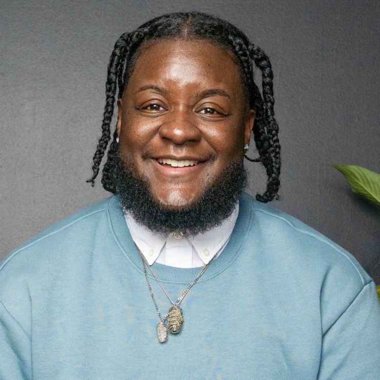 cover art for The Relationship Room featuring Moe Ari Brown from Hinge