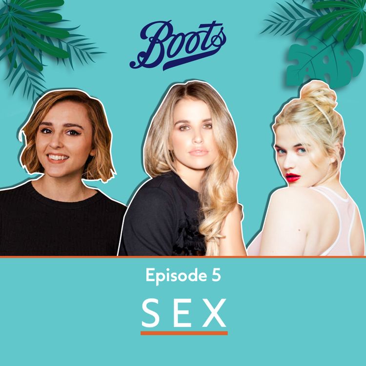 cover art for Sex: everything you were afraid to ask, with Hannah Witton and Jessica Megan