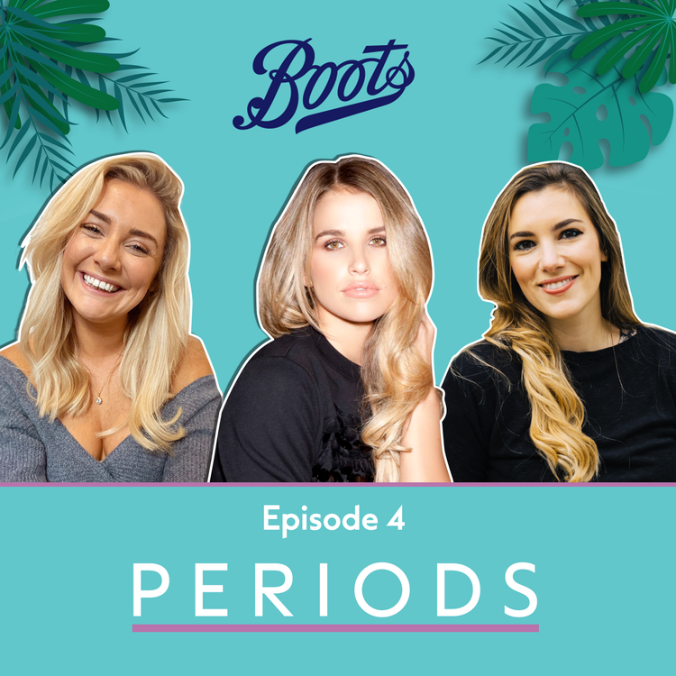 cover art for A bloody good chat about periods, with Lottie Drynan and Dr Brooke Vandermolen