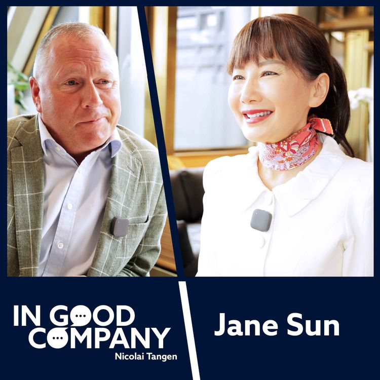 cover art for Jane Sun: Travel, crisis management and female leadership