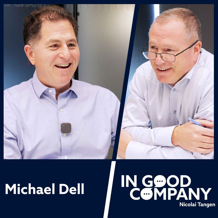 cover art for Michael Dell: Building a Tech Empire, Bold Business Moves and The Key To Winning