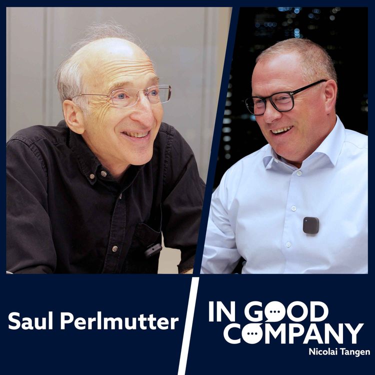 cover art for Saul Perlmutter: The Accelerating Universe, Doubt as a Superpower and the Science of Collaboration