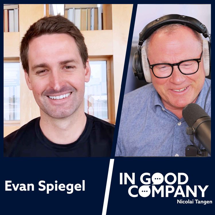cover art for Snap CEO: Building Snapchat, AR Glasses and the Future of Communication