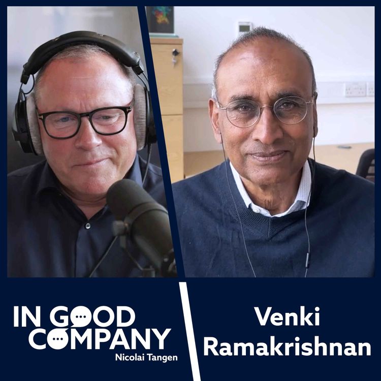 cover art for Venki Ramakrishnan: The Science and Hype of Living Longer