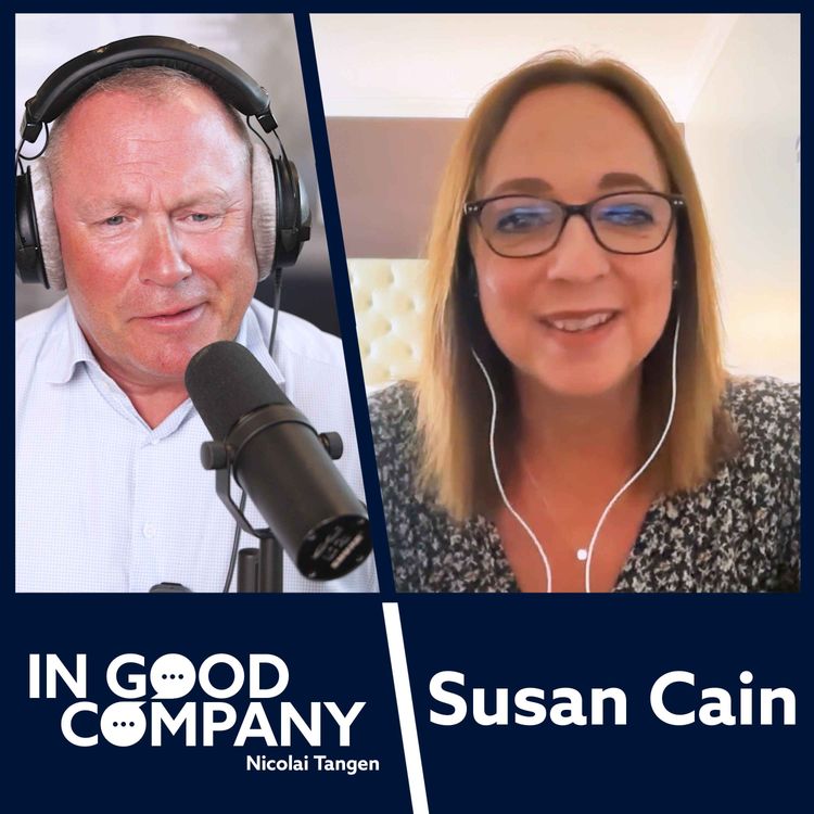 cover art for Susan Cain: Why Introverts Make Great Leaders, Staying Human in the AI Age and the Bittersweet Life