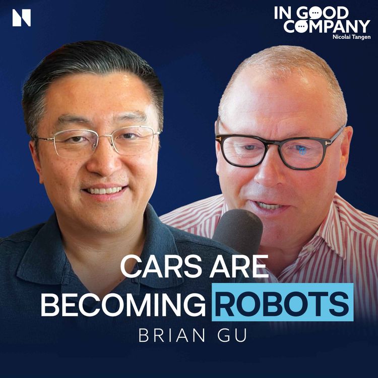 cover art for XPeng Co-President: China's EV Race, Flying Cars and Humanoid Robots