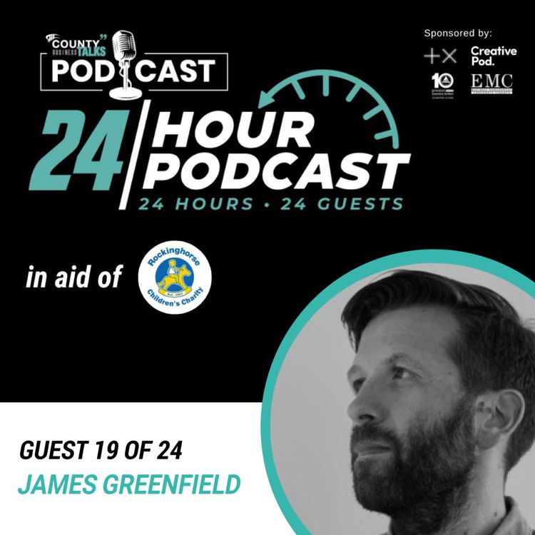 cover art for Bonus Episode: Building a Global Branding Agency with James Greenfield #E19/24